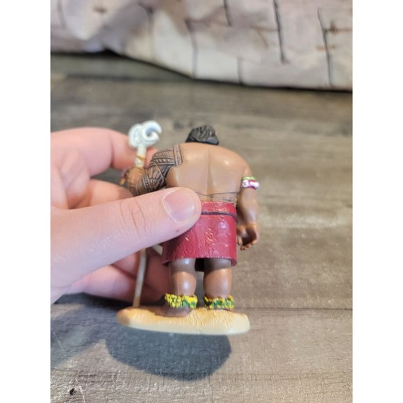 Disney Moana Chief Tui dad AS IS toy figure - Picture 6 of 7
